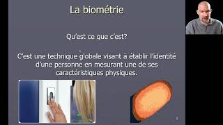 Chapitre 4 ASI  La biométrie [upl. by Mel110]