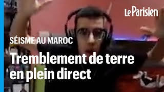 23h11 la terre tremble au Maroc  les images du séisme filmées en direct [upl. by Viridissa127]