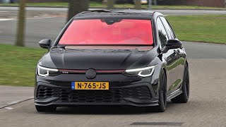 Volkswagen Golf 8 GTI Clubsport OPF Delete  Golf 8 R Performance Milltek Exhaust Lovely Sounds [upl. by Nickolai]