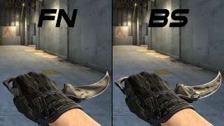 CSGO ★ Karambit  Scorched  Skin showcase all floats 4K60FPS [upl. by Ahso766]