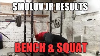 Smolov Jr Bench Press amp Squat RESULTS [upl. by Talia859]