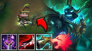 TRAMPLE HEALTH BARS INSTANTLY WITH ONE SHOT HECARIM E  League of Legends [upl. by Shandeigh651]