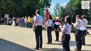 La Banda di Besana in Brianza arriva nel parco di Villa Fillipini [upl. by Ellenad]