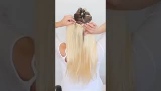 Instant Transformation Effortless ClipIn Hair Extension Mini Tutorial for Stunning Results [upl. by Hcardahs]