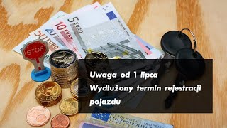 💣Rejestracja auta  od 1 lipca 2021 wrócił termin 60 dniowy💣 [upl. by Akirej748]