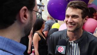 Brandon Flynn talks 13 Reasons Why [upl. by Desdemona961]