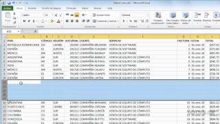 Cómo insertar columnas y filas en Excel [upl. by Heady]