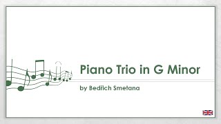 Bedřich Smetana  Piano Trio in G Minor EN [upl. by Nrevel]