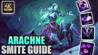 ARACHNE SMITE GUIDE Abilities Builds and Guides [upl. by Dyane989]