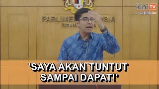 Syed Saddiq terus lantang isu LCS Sekarang anda kjaan ambil tindakan kenapa takut [upl. by Llirrehs]