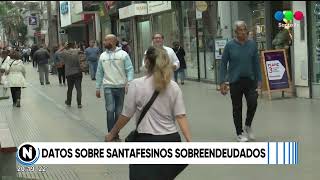 Santafesinos sobreendeudados los datos [upl. by Ahsenrac766]