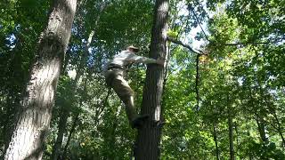 76 Platform vs rings of steps maneuvering around tree using tree as buffer shooting amp much more [upl. by Allemap]