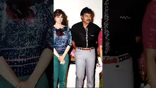 Chiranjeevi 💕 old days 😍 shorts telugu music love ytshortsindia [upl. by Darnoc33]