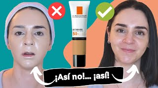 Cómo usar el Anthelios Mineral One SPF 50 de La Roche Posay y no verse como fantasma [upl. by Ahsitel]