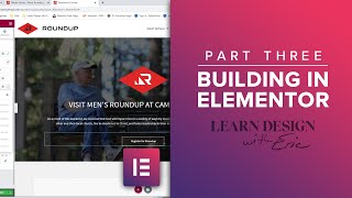 Create a Website with Elementor  Part 4 [upl. by Yerga776]