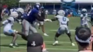 Detroit lions talk n news andrew headhunter thomas dirty hit on terrion arnold [upl. by Doykos]