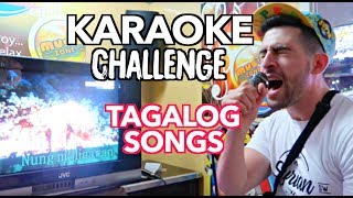 KARAOKE 1st timer SINGING FILIPINO SONGS Challenge [upl. by Llenwahs]