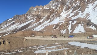 leh tourLadakh tourmountain viewmountain Climbingriverviewriver crossingcold desert [upl. by Phox]