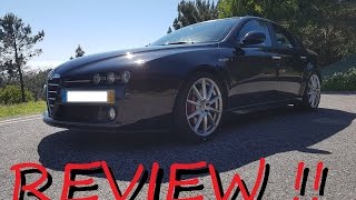 Review  2010 Alfa Romeo 159 1750 Tbi Novitec Nero ENGSUBS [upl. by Jammin]