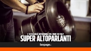 Super altoparlanti per auto leccellenza artigianale del made in Italy [upl. by Enwad]