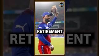 Dinesh Karthik Retirement Video कार्तिक ने कहा क्रिकेट को अलविदा  RCB  IPL  shorts [upl. by Tierza]