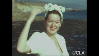 Rosalind Russell home movies 194243 silent [upl. by Samul]