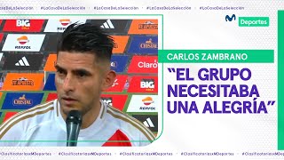 PERÚ 10 URUGUAY LA PALABRA DE CARLOS ZAMBRANO TRAS EL PARTIDO  CLASIFICATORIAS 2026 🇵🇪⚽️🇺🇾 [upl. by Jennine]