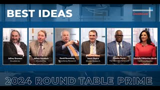 DoubleLine Capital Round Table Prime 2024 Part 3  Best Ideas [upl. by Sharline]