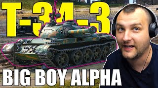 T343 Big Boy 390 Alpha Damage  World of Tanks [upl. by Nylrac]