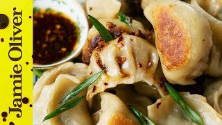 Traditional Potsticker Dumplings 煎餃  The Dumpling Sisters [upl. by Gow]