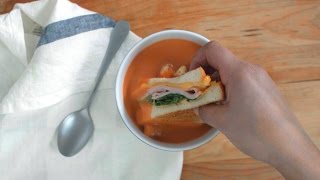 Campbells Tomato Soup  Grilled Cheese 4 Ways  The Perfect Pair However You Dare  NowThis [upl. by Layne]