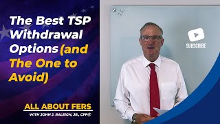 The Best TSP Withdrawal Options and the one to avoid [upl. by Atnim]