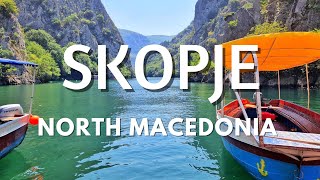 A TOUR OF SKOPJE  The Capital of North Macedonia  Cowell Chan [upl. by Ardnaeed846]