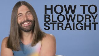 2 Ways to Blowdry Your Hair Straight  Hair Tutorial [upl. by Ahsinac]