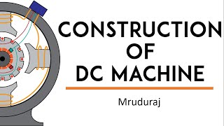 DC machine constructionQuick revision [upl. by Pirzada400]