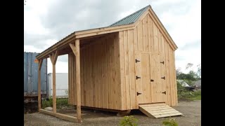 quotThe 10X16 Hobby Housequot  DIY Home Studio Office Workshop or Tiny House [upl. by Tivad]