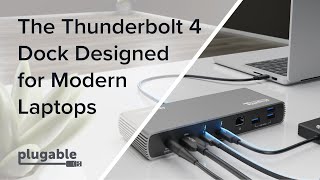 The Thunderbolt 4 Dock Designed for Modern Laptops [upl. by Llyrrad]