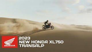 2023 NEW HONDA XL750 TRANSALP [upl. by Franzoni527]