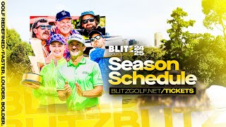 The 2425 Blitz Golf Schedule is officially here⚡️ [upl. by Joby]