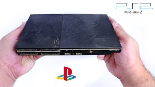 Restoring the 5 Playstation2 slim ps2 resurfacing  Retro PlayStation RestorationASMR [upl. by Haas]