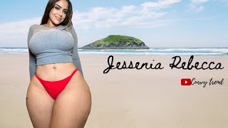 Meet Jessenia Rebecca Curvy Model Actress amp Influencer  Bio Wiki amp facts [upl. by Fleming]