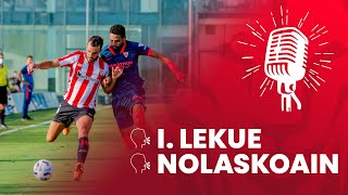 🎙 Iñigo Lekue amp Peru Nolaskoain  post Sevilla FC 21 Athletic Club  Amistosos 202021 [upl. by Aciraj420]