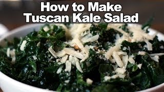 How To Make Tuscan Kale Salad  Andrew Weil MD [upl. by Esten]