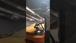 How to lay Plasti dip on a hood using a cheap Home Depot turbine gun [upl. by Ginger]