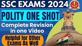 Complete Polity For SSC CGLCHSL Mains 2023  Delhi Police 2023  Parmar SSC [upl. by Erdei]