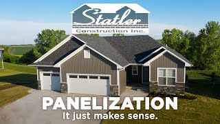 Statler Construction  Panelization It Just Makes Sense [upl. by Darees]