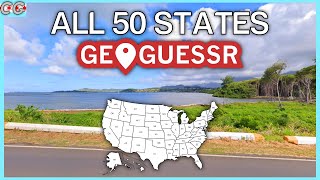 I played Geoguessr until I found ALL 50 States in the USA [upl. by Ahasuerus]