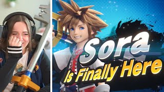 My reaction to Sora finally getting into Smash [upl. by Ravert]