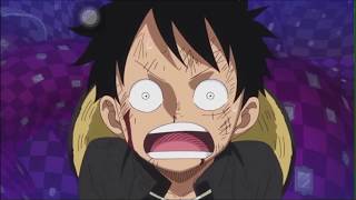 One Piece Episode 858 Luffy uses Brulee to escape from Katakuri [upl. by Ldnek626]