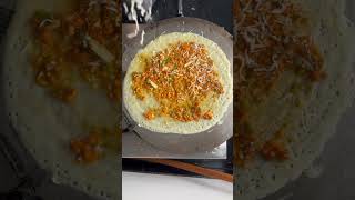 Street style jini dosa recipe food shorts dosarecipe viralvideo indianrecipe dosa [upl. by Esinehc]